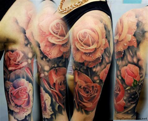 women's flower tattoos|realistic flower tattoos.